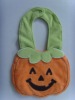pumpkin shape baby bib
