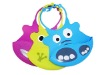Wholesale Baby Bibs Washable Silicone Bib With Crumb Catcher New