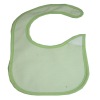 Wholesale TOP quality 100% cotton colorful & cute pvc baby bib