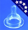 Wholesale transparent silicone nipples/ safe silicone nipples