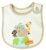 Wholesale cotton and waterproof baby bibs with printing
