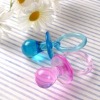 Wholesale Transparent silicone baby pacifier
