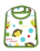 Wholesale printed plastic baby bib SGBB0004