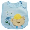 Wholesale 100% cotton jacquard baby bib