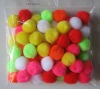 Wholesale Value pack assorted colors acrylic pompoms