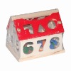 Wooden house wooden toy