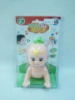 Wholesale supply b/o plastic doll with light