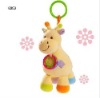 plush giraffe baby teether