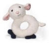plush sheep infant teether