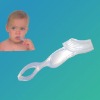 Wholesale hot sale Soft,safe silicone rubber baby toothbrush