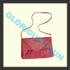 Fashion handbag with logo embroidery