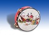 16CM Tambourine with traditional Chinese painting