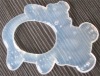 Wholesale silicone teethers / baby silicone teethers / silicone baby teether / transparent silicone teether)