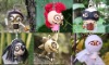 Wholesale Handmade Wooden Voodoo Toy Pendant