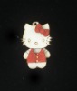 Wholesale wooden toy doll wooden kity with rhistone decoration