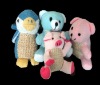 Wholesale animal bath sponge bear kids bath toy