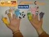panda finger puppet