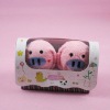 Wholesale small pig towel cake,children's gift,towel cake mixed color as christmas gift ,wedding gifts or birthday gift,ACCEPT MIX ORDER