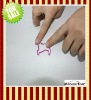 Wholesale change color shape rubber bands