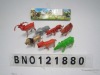 Wholesale Plastic animal toy set