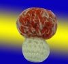 Wholesale little mushroom hand crocheted decoration toy