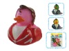 Wholesale rubber bathing duck toy, promotional toys, party favor