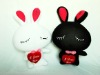 Wholesale New year promotional gifts/Polyester Spandex Hugging Toys/printed mirocbeads car decor