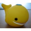 Wholesale rubber whale bath toy-6cm(length)