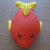 Wholesale floating rubber fish toy-6.7cm(length)