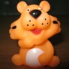 Wholesale tiger rubber toy-6.2cm(height)