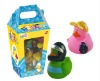 Wholesale rubber duck with window box