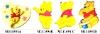Wholesale 3D pvc animal magnet/sticker