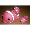 Wholesale rubber bath fish family