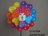 Butterfly Heart shaped Flower Plastic Spinning Garden Stake