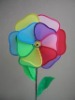 heart-shaped flower with two leave Spinning Garden Stake winnower