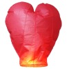 heart sky lantern
