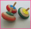 wood spinning top