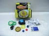 Wholesale NEW english hot sell pull ruler metal beyblade top toy