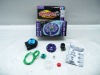 Wholesale NEW english hot sell pull ruler metal beyblade top toy