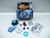 Wholesale NEW english hot sell pull ruler metal beyblade top toy