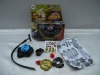 Wholesale NEW hot sell pull ruler metal beyblade top toy