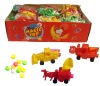 Wholesale engineering truck toy candy