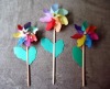 Wholesale Craft garden outdoor plastic windmill