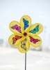 Wholesale flower shape toy windmill children's windmill