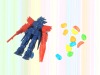 Wholesale toy candy /candy toy(super robot)