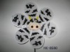Wholesale Crafts nylon cow windmill
