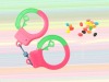 Wholesale toy candy /candy toy(handcuffs)