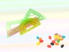 Wholesale ruler toy candy /candy toy(ruler)