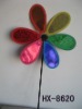 Wholesale Craft art garden outdoor decoration plastic windmill pinwheel wind wheel