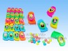 Wholesale mini slippers candy with toy